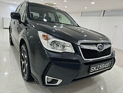 Subaru Forester 2.0XT Turbo 4WD Sunroof 2016 Grey Rear Entertainment